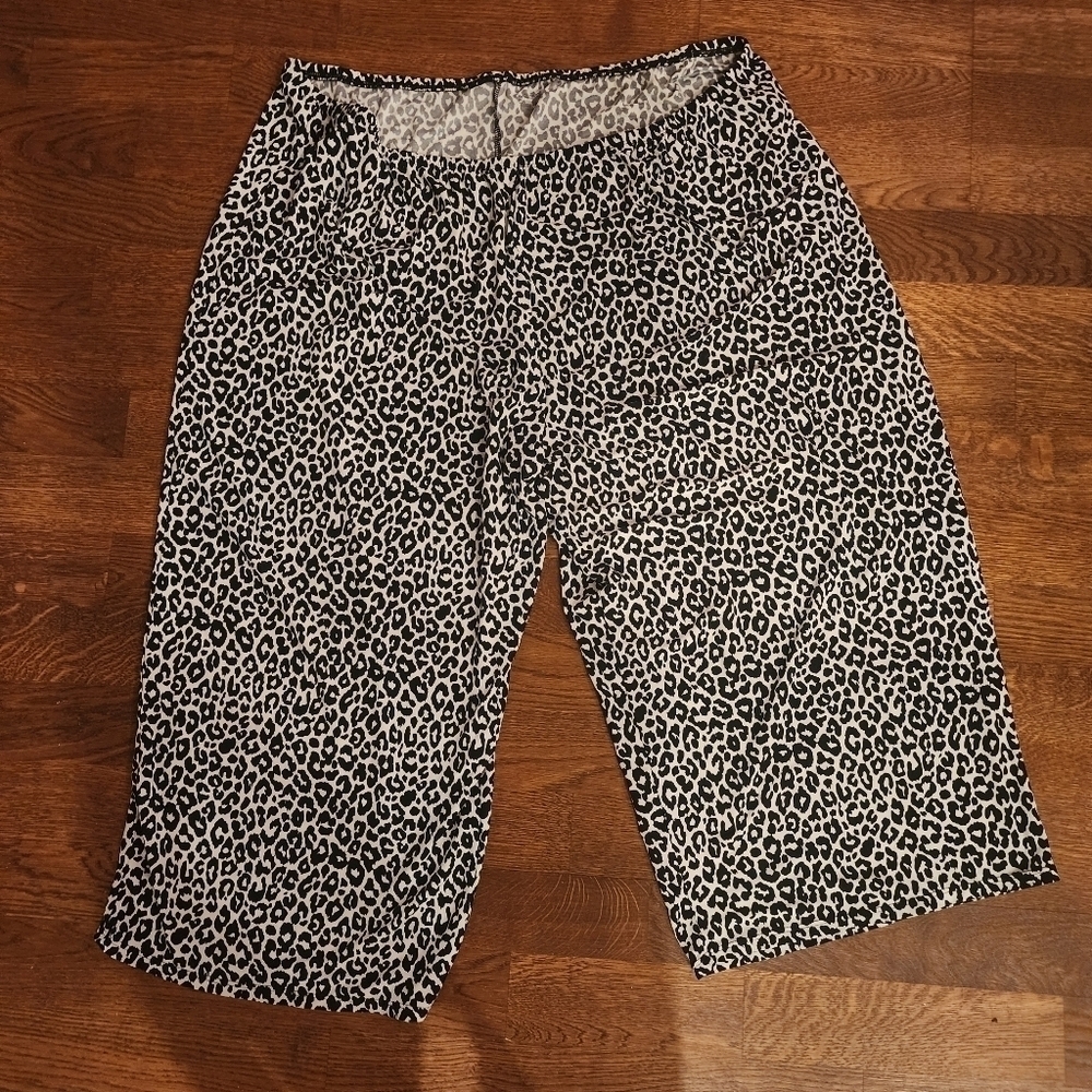2xl Wide Leg crop pant